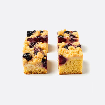 Veganer Kisch-Streuselkuchen (4 Mini Stückchen)